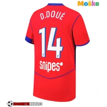 Moške Nogometnih dresov Paris Saint-Germain Desire Doue #14 Tretji 2025-26 Kratki rokavi